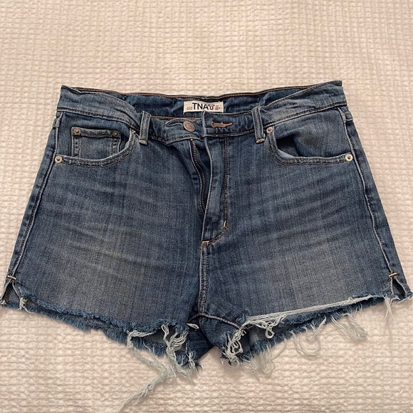 TNA jean shorts, gently used - Picture 1 of 3